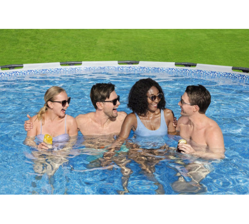 Басейн каркасний 19в1 Bestway Steel Pro Max 5612Z 488 х 122 см