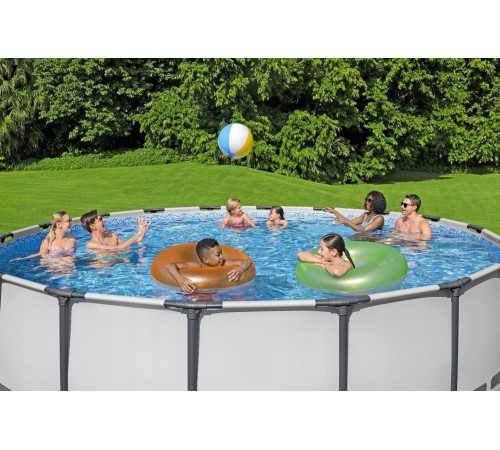 Басейн каркасний 19в1 Bestway Steel Pro Max 5612Z 488 х 122 см