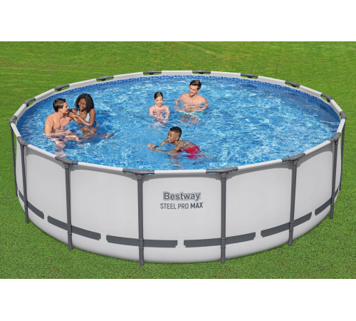Басейн каркасний 19в1 Bestway Steel Pro Max 5612Z 488 х 122 см