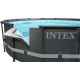 Басейн каркасний 21в1 INTEX 26334, 610 х 122 см, темно-сірий