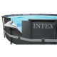 Басейн каркасний 21в1 INTEX 26334, 610 х 122 см, темно-сірий