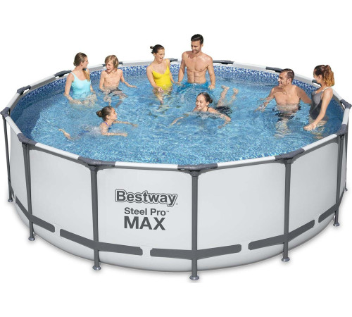 Басейн каркасний 19в1 Bestway 5612X Steel Pro Max 427 см Басейн каркасний 19в1 Bestway 5612X Steel Pro Max 427 см