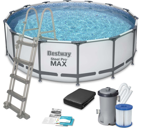 Басейн каркасний Bestway Steel Pro Max 457см 11в1 (56438)