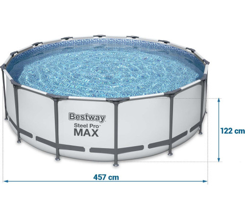 Басейн каркасний Bestway Steel Pro Max 457см 11в1 (56438)