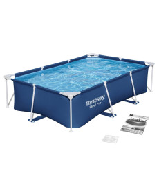 Басейн каркасний прямокутний Bestway 56403N, 259 x 170 x 61 см