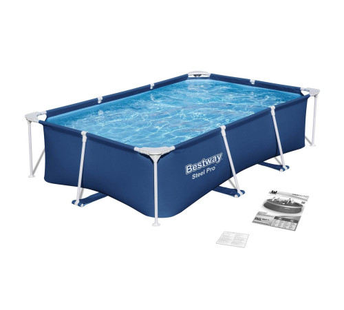 Басейн каркасний прямокутний Bestway 56403N, 259 x 170 x 61 см Басейн каркасний прямокутний Bestway 56403N, 259 x 170 x 61 см