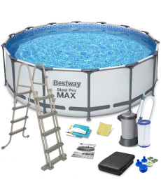 Басейн каркасний Bestway 5612Z Steel Pro Max 488 см