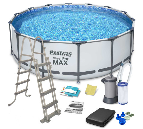 Басейн каркасний Bestway 5612Z Steel Pro Max 488 см Басейн каркасний Bestway 5612Z Steel Pro Max 488 см