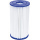 Басейн каркасний овальний 21в1 Bestway 56719 Power Steel 610 x 366 см - сірий