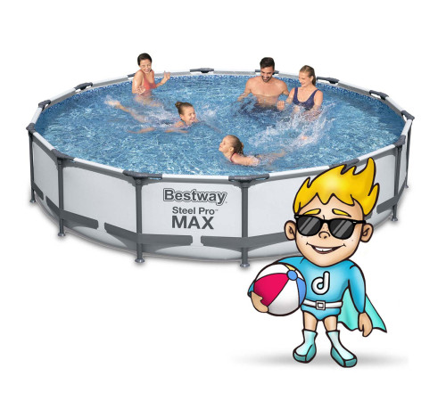 Басейн каркасний 18в1 Bestway 56488 457 x 107 см Басейн каркасний 18в1 Bestway 56488 457 x 107 см