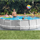 Басейн каркасний 12в1 INTEX 26720GN, 427 x 107 см, сірий