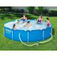 Басейн каркасний Bestway 305 x 76 см в комплекті з насосом 56679, блакитний