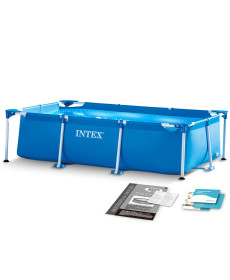 Басейн каркасний прямокутний INTEX 28272 300 x 200 x 75 см