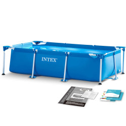 Басейн каркасний прямокутний INTEX 28272 300 x 200 x 75 см