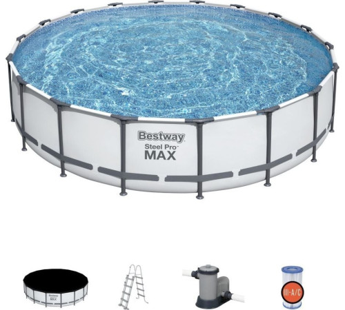 Басейн каркасний Bestway Steel Pro Max 549см 6в1 (56462) Басейн каркасний Bestway Steel Pro Max 549см 6в1 (56462)