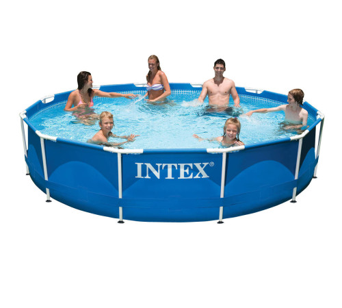 Каркасний басейн Metal Frame Pool Intex 28210 366 x 76см