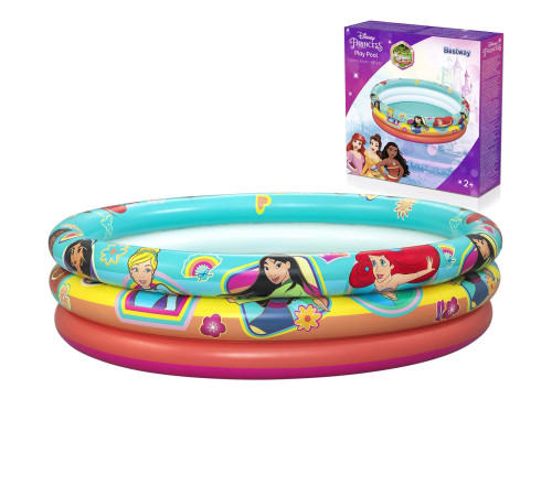 Басейн надувний дитячий Disney Princess Bestway 91099 122x30 см Басейн надувний дитячий Disney Princess Bestway 91099 122x30 см