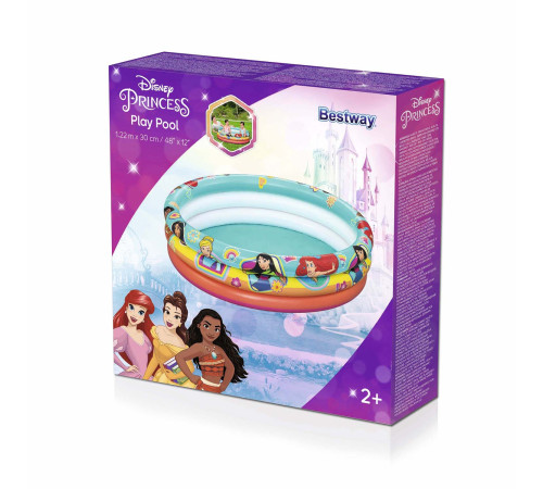 Басейн надувний дитячий Disney Princess Bestway 91099 122x30 см Басейн надувний дитячий Disney Princess Bestway 91099 122x30 см
