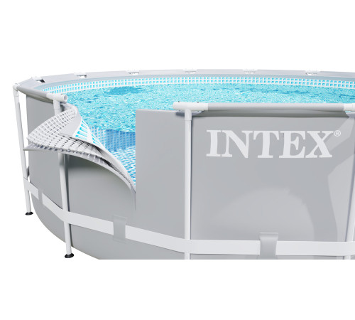 Басейн каркасний 15в1 INTEX 26702, 305 х 76 см + машина для створення бульбашок