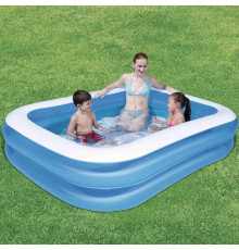 Басейн надувний прямокутний Bestway 211 x 132 x 46 см
