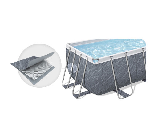 Басейн каркасний прямокутний 11в1 Bestway 56721, 404 x 201 x 100 см Басейн каркасний прямокутний 11в1 Bestway 56721, 404 x 201 x 100 см
