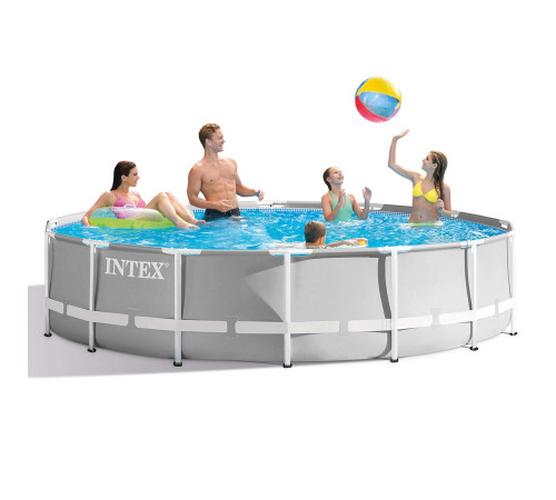 Басейн каркасний 21в1 INTEX 26720, 427 х 107 см + машина для створення бульбашок Басейн каркасний 21в1 INTEX 26720, 427 х 107 см + машина для створення бульбашок