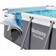 Басейн каркасний прямокутний 11в1 Bestway 56441 Power Steel 404 x 201 см