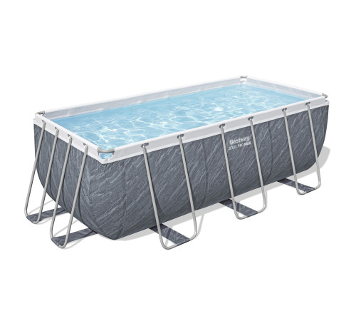 Басейн каркасний прямокутний 17в1 Bestway 56722 412 x 201 x 122 см Басейн каркасний прямокутний 17в1 Bestway 56722 412 x 201 x 122 см