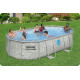 Басейн каркасний 11в1 Bestway Power Steel 56946 488 х 305 х 107 см