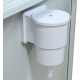 Басейн каркасний vidaXL 300 x 120 см, білий + драбина