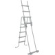 Басейн каркасний vidaXL 300 x 120 см, білий + драбина