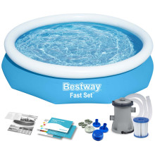 Садовий дитячий басейн Bestway 57450 244 x 61 см 9в1