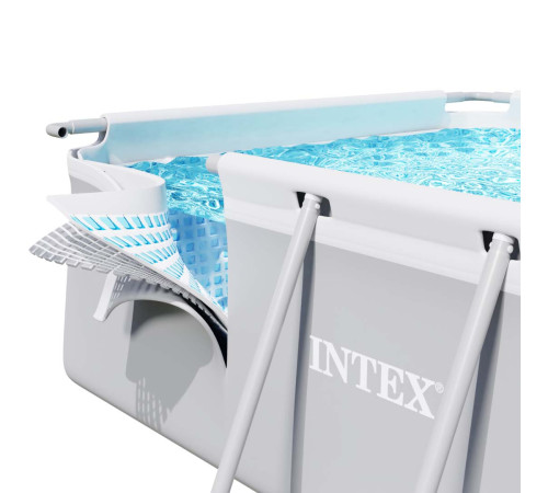 Басейн каркасний прямокутний 17в1 INTEX 26788, 400 x 200 x 100 см + машина для створення бульбашок Басейн каркасний прямокутний 17в1 INTEX 26788, 400 x 200 x 100 см + машина для створення бульбашок