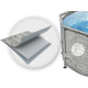 Басейн каркасний овальний 10в1 Bestway 56946 Power Steel 488 x 305 см