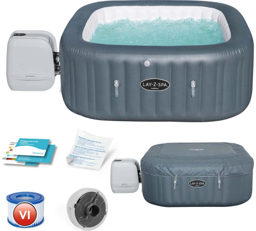 Джакузі-SPA надувне BESTWAY LAY-Z-SPA Hawaii HydroJet Pro 6-місне Джакузі-SPA надувне BESTWAY LAY-Z-SPA Hawaii HydroJet Pro 6-місне