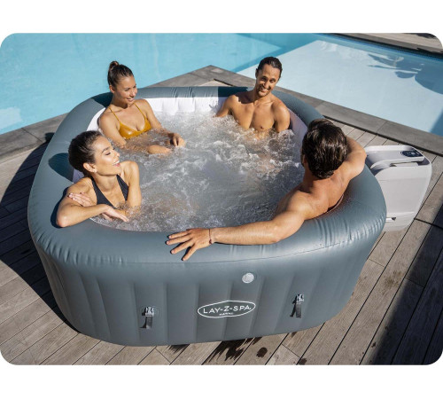 Джакузі-SPA надувне BESTWAY LAY-Z-SPA Hawaii HydroJet Pro 6-місне Джакузі-SPA надувне BESTWAY LAY-Z-SPA Hawaii HydroJet Pro 6-місне