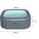 Джакузі-SPA надувне BESTWAY LAY-Z-SPA Hawaii HydroJet Pro 6-місне