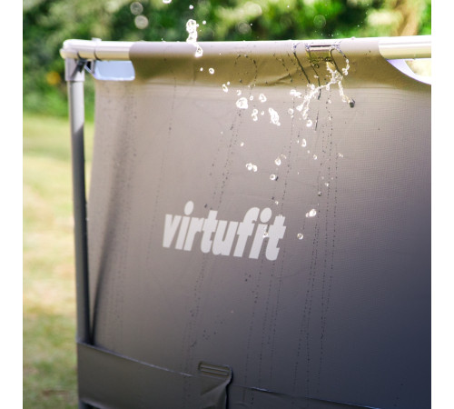 Басейн каркасний VIRTUFIT 305 х 76 см з фільтрувальним насосом, графітовий