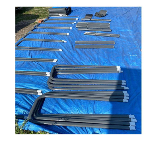 Басейн каркасний прямокутний Ultra Frame Pool Intex 26364 (732 x 366 x 132 см) - сірий Басейн каркасний прямокутний Ultra Frame Pool Intex 26364 (732 x 366 x 132 см) - сірий
