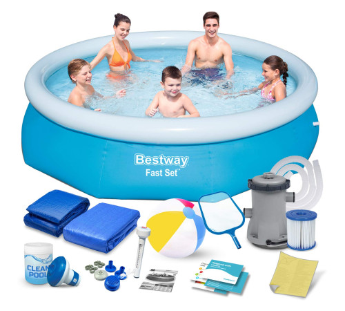 Басейн надувний дитячий Bestway 57458 305x66 см Басейн надувний дитячий Bestway 57458 305x66 см