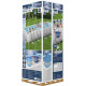 Басейн каркасний прямокутний 6в1 Bestway 5611Z Power Steel 640 x 274 см - білий