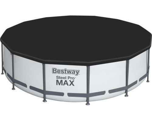 Садовий басейн Bestway Steel Pro MAX з аксесуарами, круглий, 396x122см