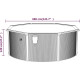 Басейн каркасний vidaXL 360 x 120 см, білий + насос з пісочним фільтром
