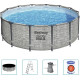Басейн каркасний Bestway Power Steel, 427x122 см