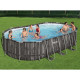 Басейн каркасний овальний Bestway 5611R Power Steel 610 x 366 см
