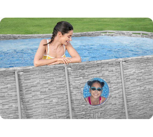 Басейн каркасний Bestway 56714N 427 х 250 х 100 см