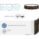 Басейн каркасний 10в1 Bestway 56709 Steel Pro Max 366 см