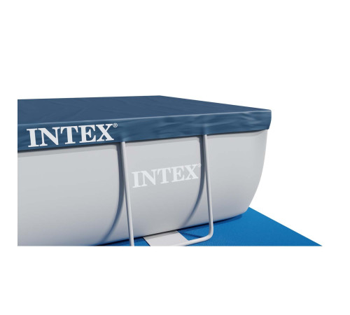Басейн каркасний овальний 21в1 INTEX 26796, 503 x 274 x 122 см, сірий + машина для створення бульбашок Басейн каркасний овальний 21в1 INTEX 26796, 503 x 274 x 122 см, сірий + машина для створення бульбашок
