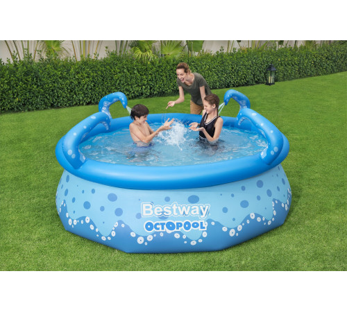 Басейн надувний Bestway Fish, 183 x 38 см Басейн надувний Bestway Fish, 183 x 38 см