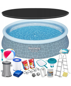 Басейн надувний 18в1 Bestway 57372, 457 x 107 см 